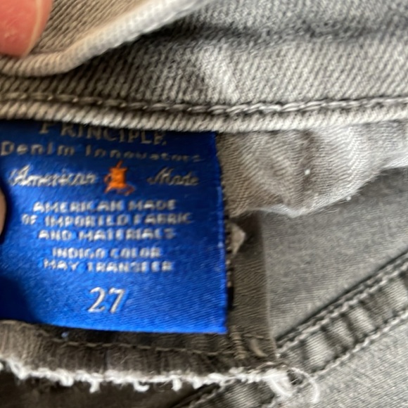Principle Denim Innovator Light Gray Skinny Jeans Size27 - Picture 6 of 10